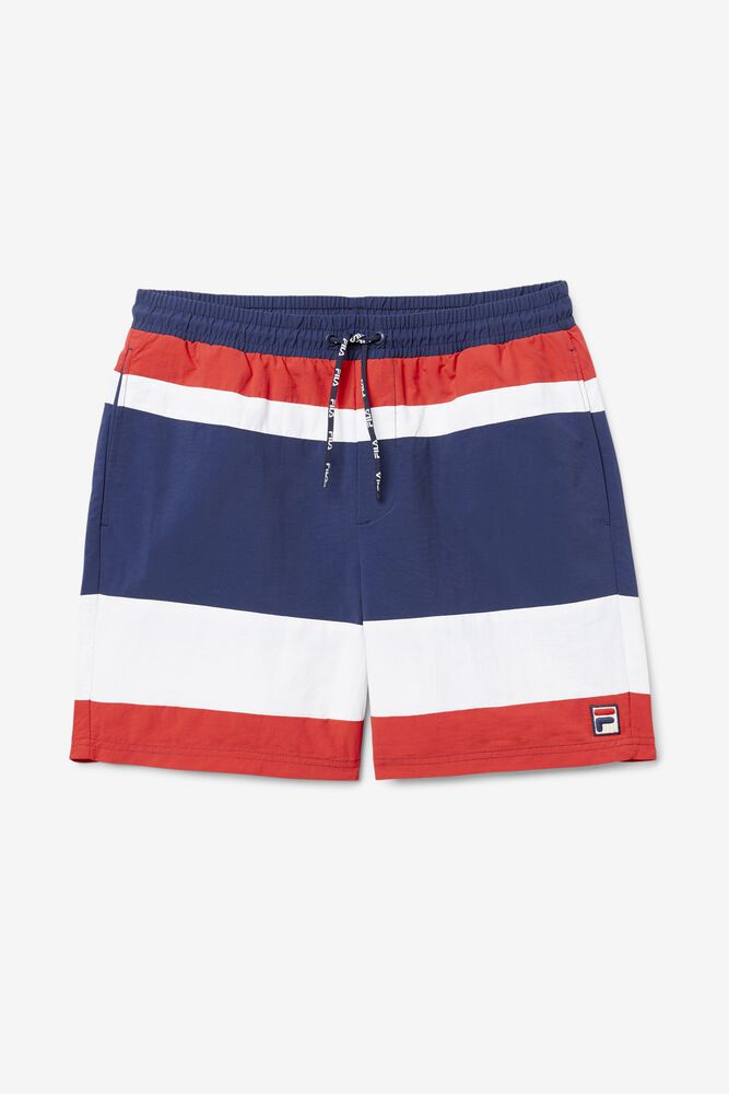 Fila Miesten Shortsit Rory Swim Laivastonsininen - MQAD-13670